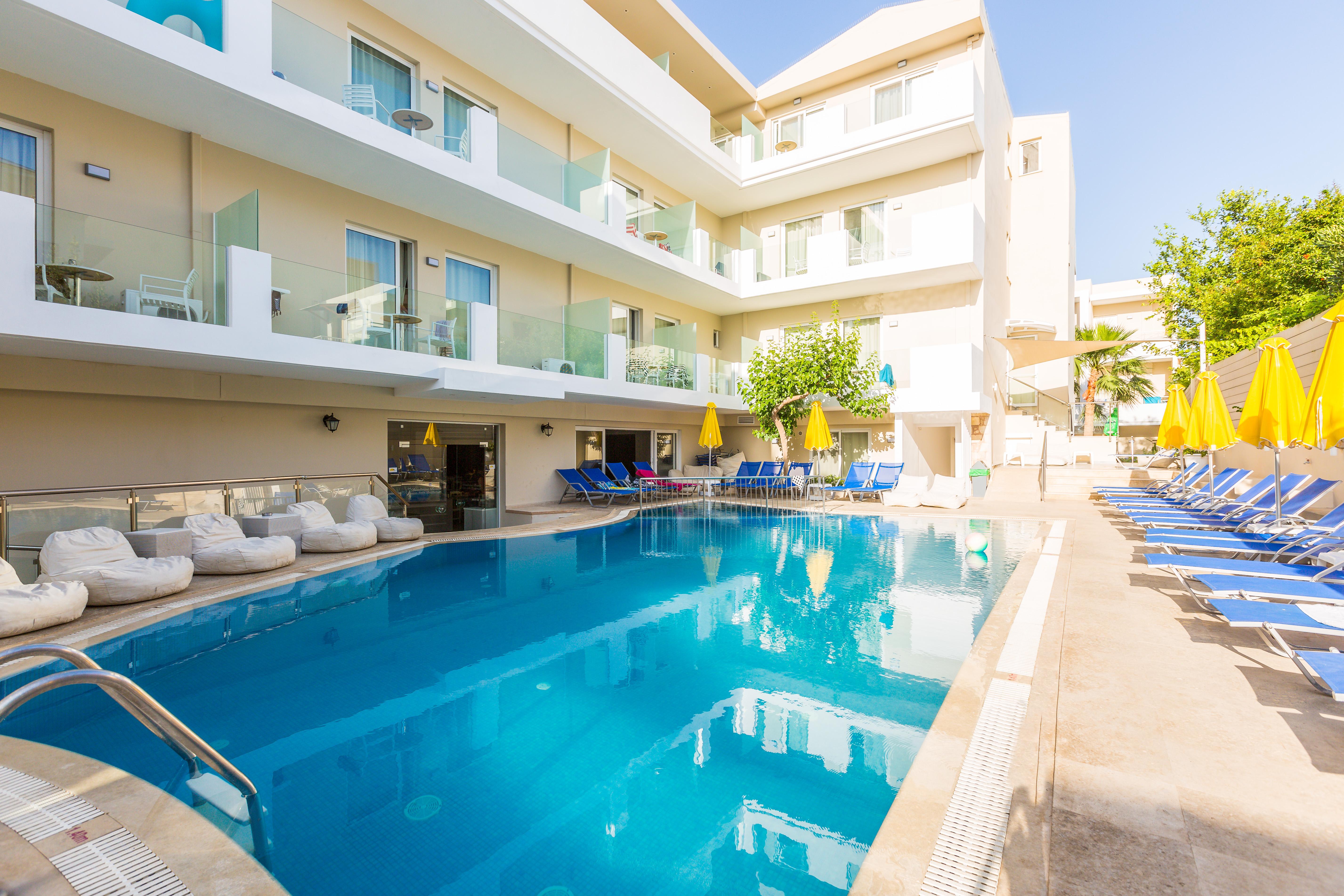 Dimitrios Beach Hotel Adults Friendly 14 Plus Rethymnon Exterior foto
