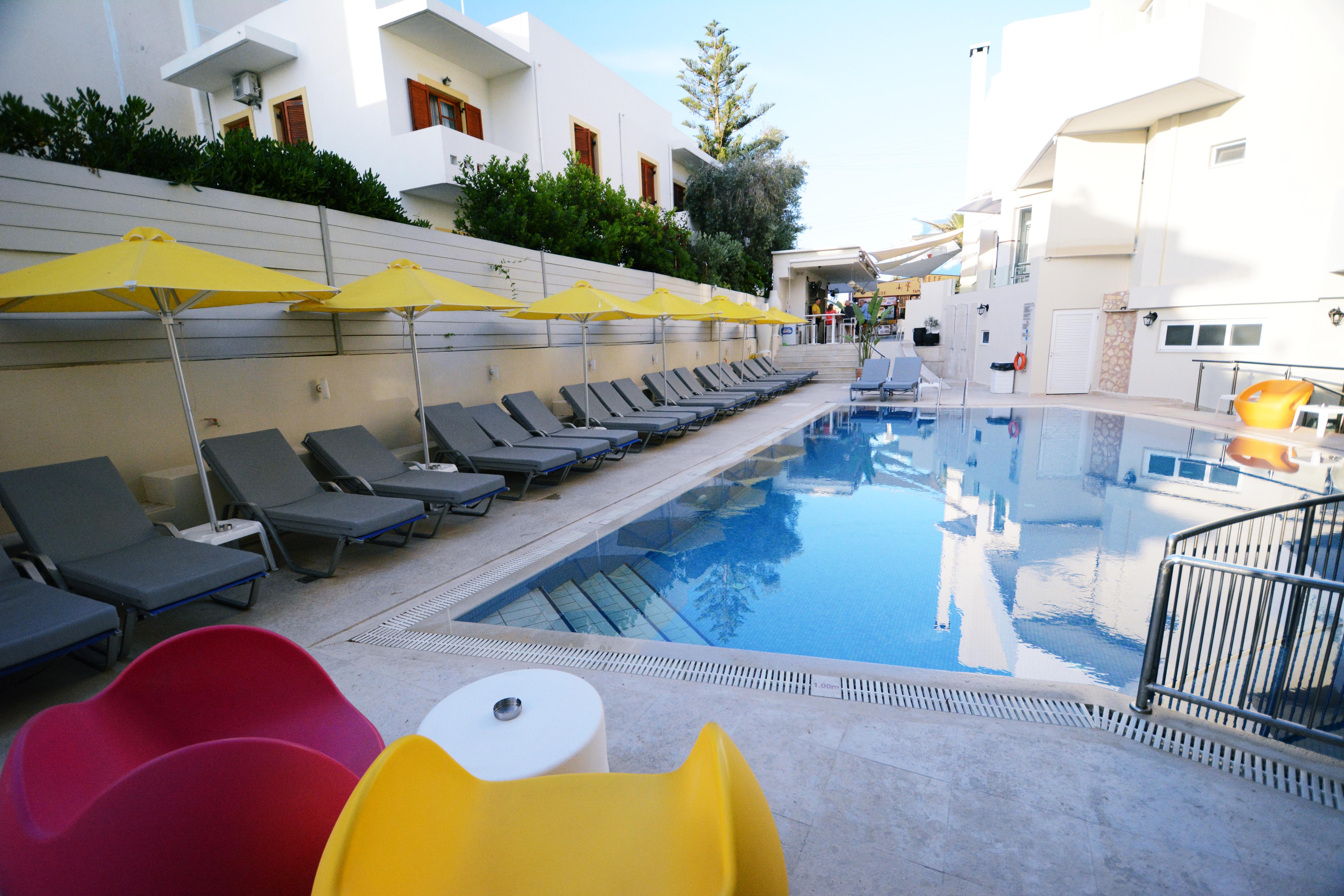 Dimitrios Beach Hotel Adults Friendly 14 Plus Rethymnon Exterior foto