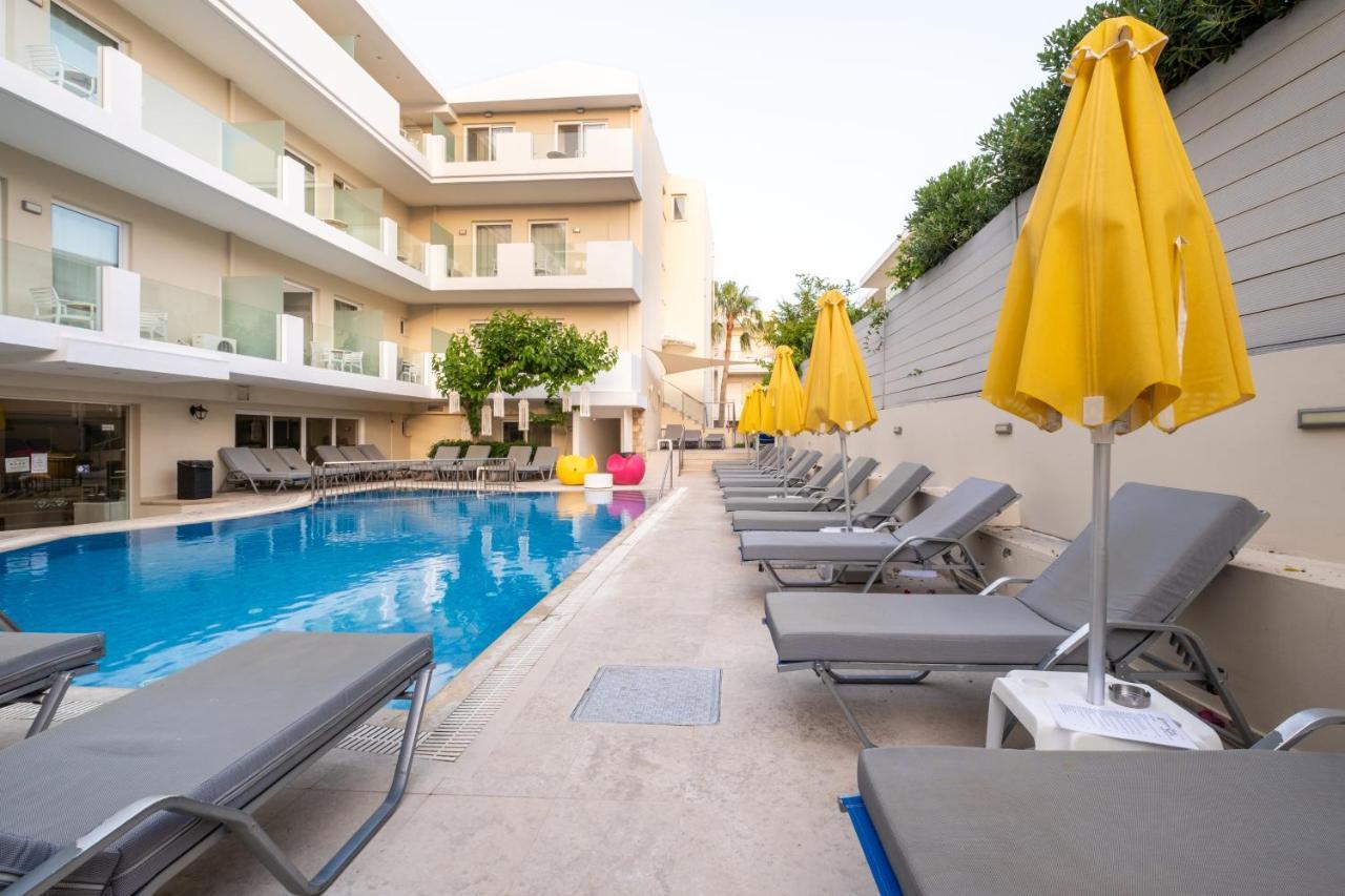 Dimitrios Beach Hotel Adults Friendly 14 Plus Rethymnon Exterior foto