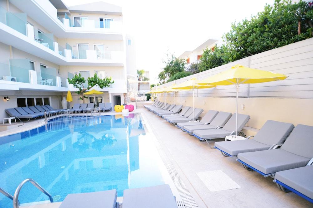 Dimitrios Beach Hotel Adults Friendly 14 Plus Rethymnon Exterior foto