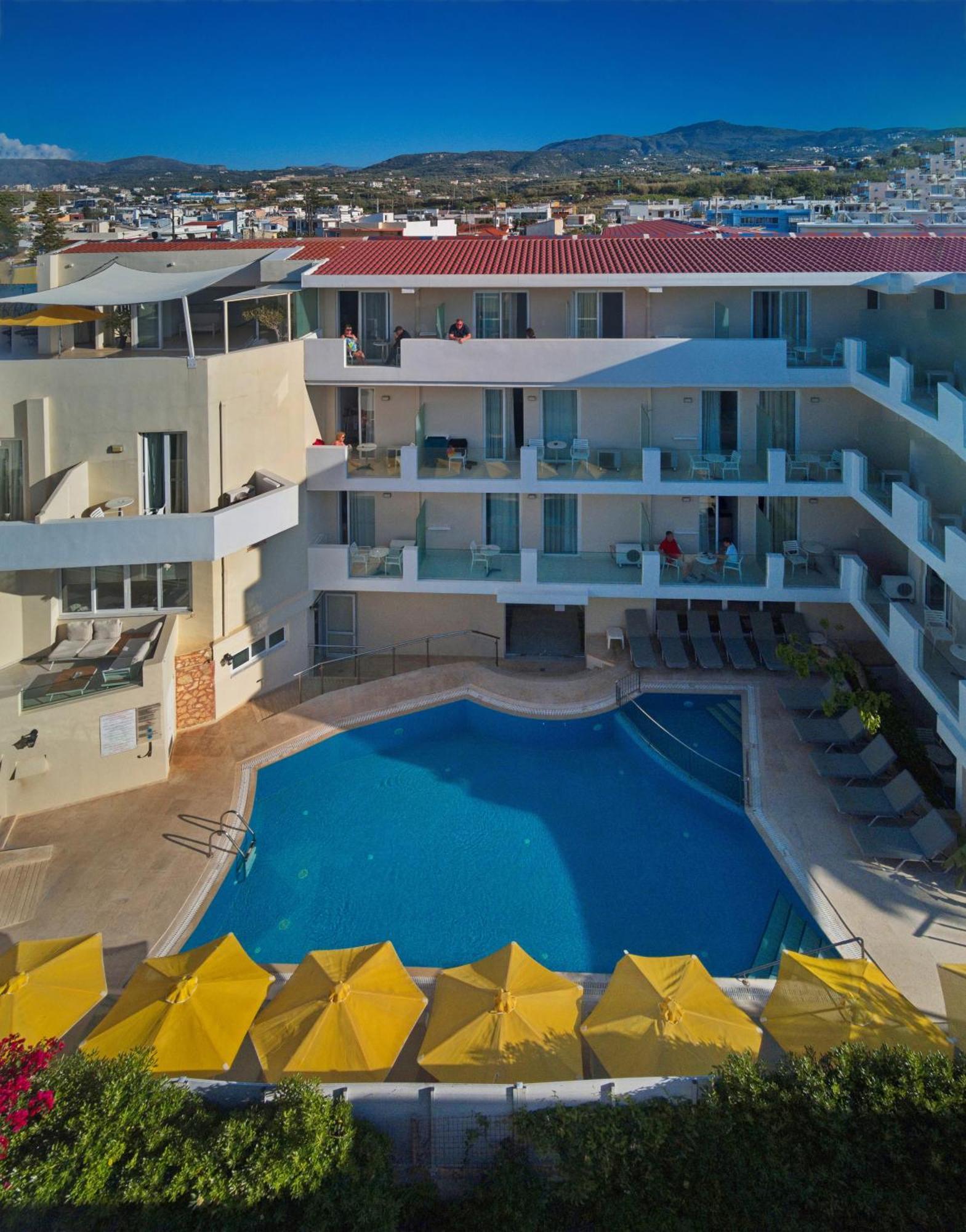 Dimitrios Beach Hotel Adults Friendly 14 Plus Rethymnon Exterior foto