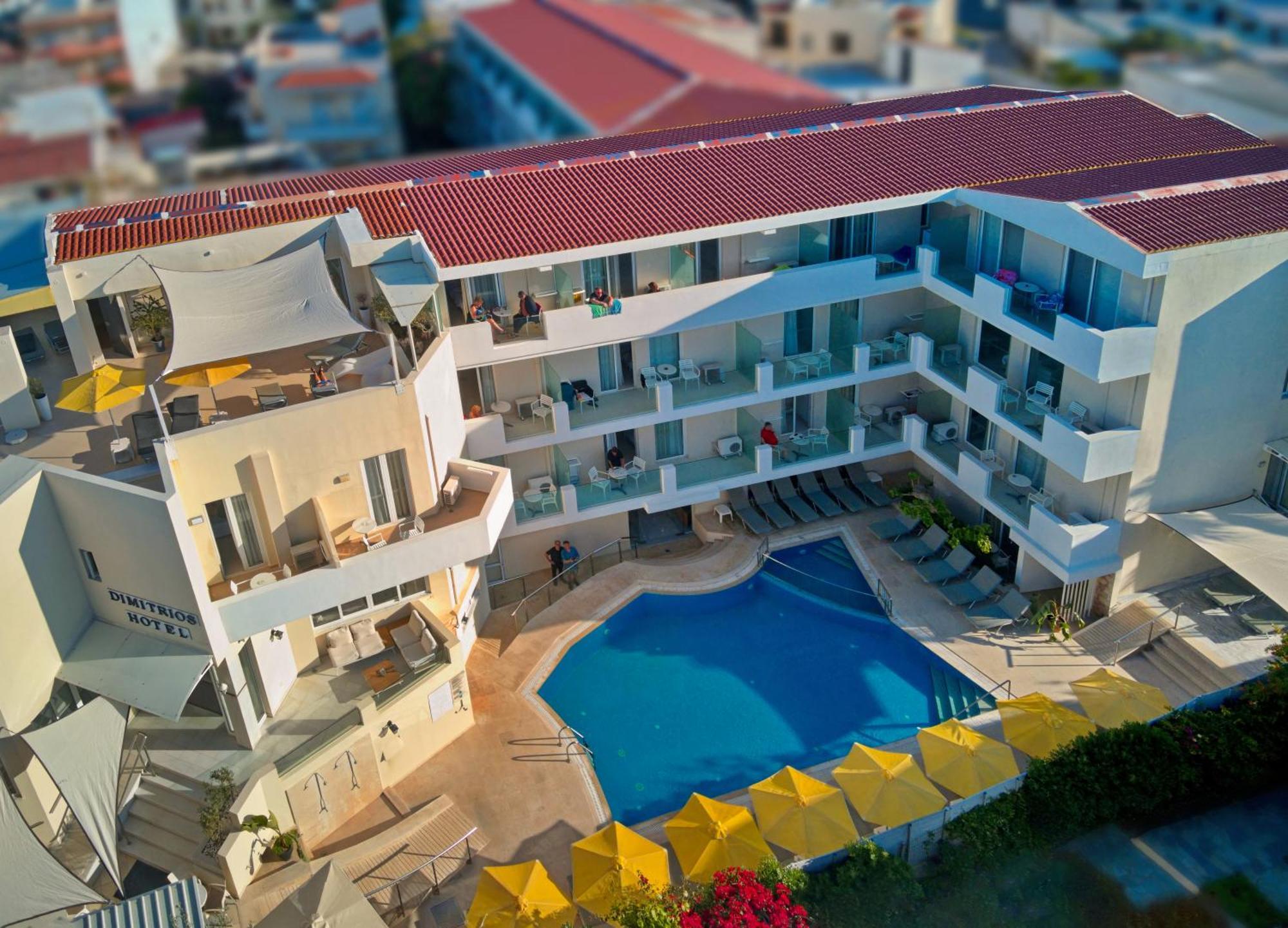 Dimitrios Beach Hotel Adults Friendly 14 Plus Rethymnon Exterior foto