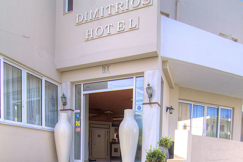 Dimitrios Beach Hotel Adults Friendly 14 Plus Rethymnon Exterior foto